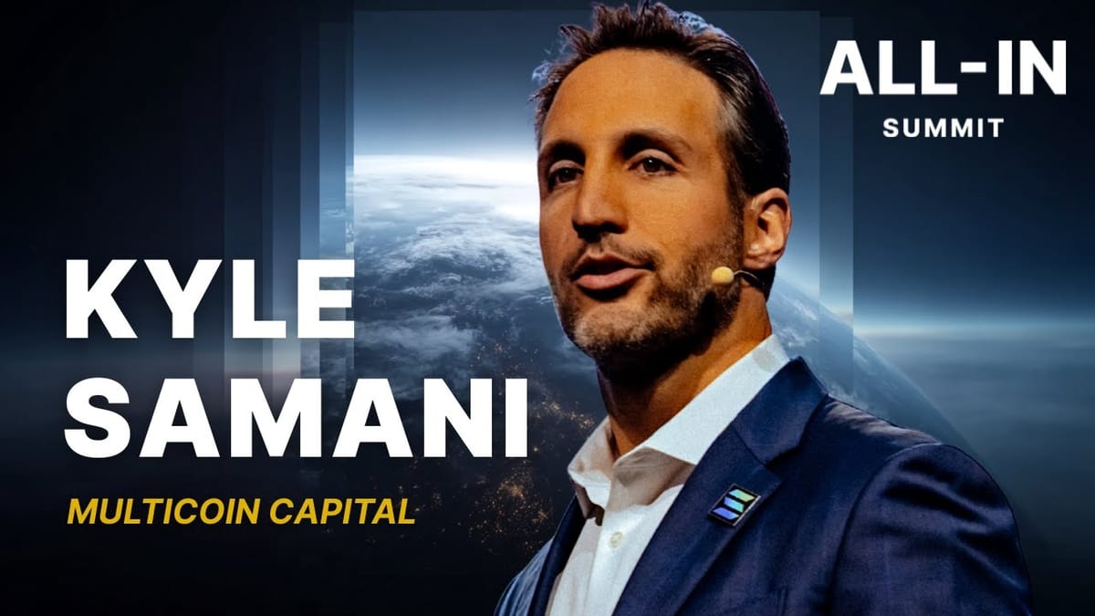 Kyle Samani 的未來預言:當市場吞噬媒體,一場百年金融革命正悄然醞釀